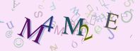 This is a captcha-picture. It is used to prevent mass-access by robots. (see: www.captcha.net)